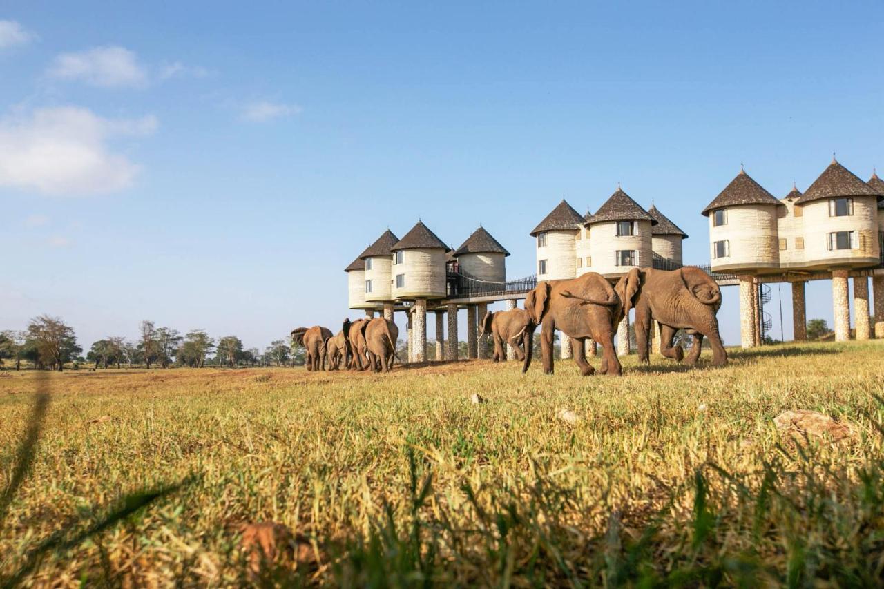 Salt Lick Safari Lodge Tsavo Exterior photo